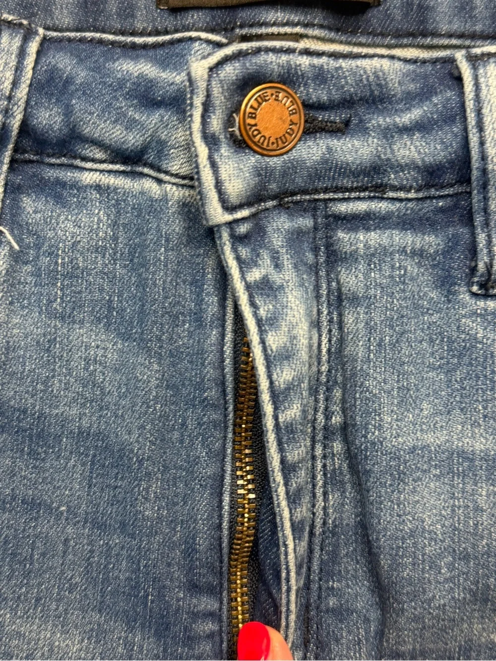 Judy Blue Women’s High Rise Skinny Jeans Light Wash Stretch Denim Size 11/30